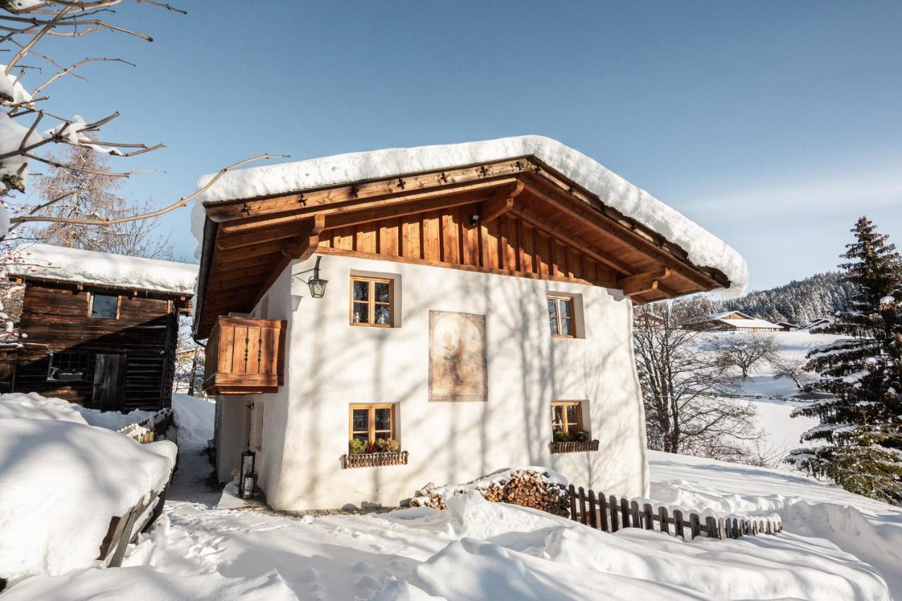 Chalet Hafling Leckplatt Exterior photo