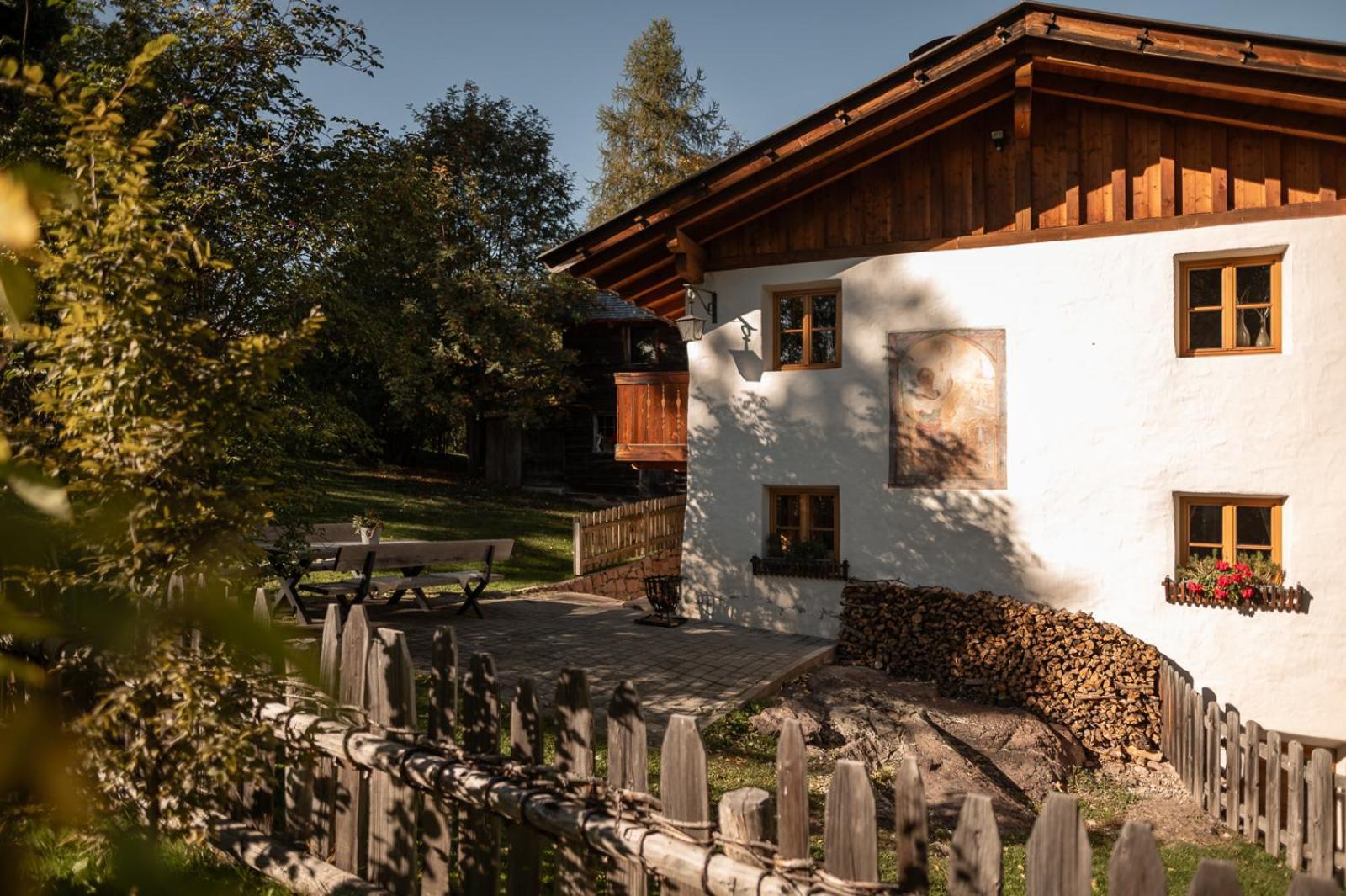 Chalet Hafling Leckplatt Exterior photo